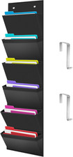 over the Door File Organizer, Hanging Mount File Folders Organizer, Wall File Or