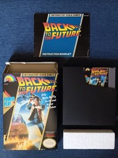 Back to the Future (LJN, 1989) NES Game w/ Box & Manual ~ Tested & Working