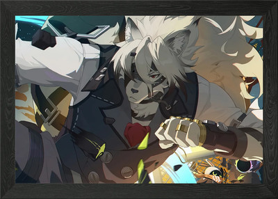 Zenless Zone Zero von Lycaon Gerahmtes Wandbild Poster Leinwanddruck Bild
