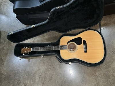 Morris MD-515 vintage acoustic guitar made in Japan 1980s excellent w/hard case