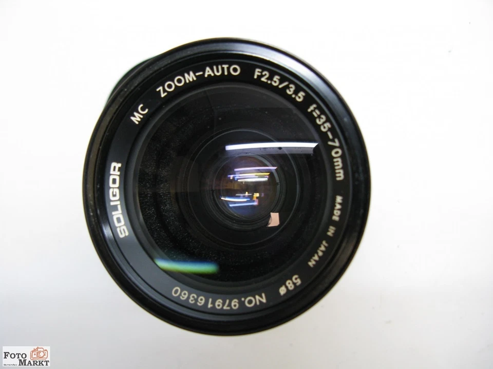 Objetivo Zoom Soligor 35-70 MM 2,5/3,5 + Macro para Cámara SLR Minolta Md , SRT - Imagen 4 de 4