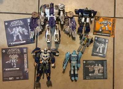 Transformers Legacy Evolution tigerhawk thundertron blurr swoop silverstreak  