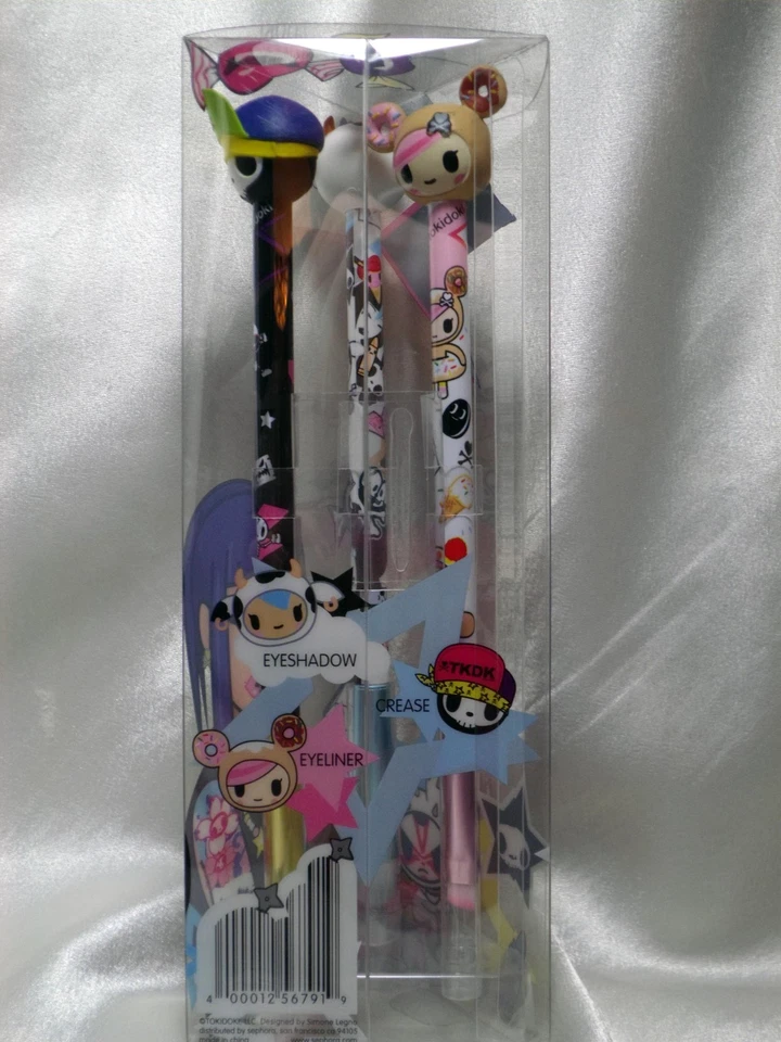 НАБОР КИСТЕЙ Tokidoki Pittura 3 Mozzarella Adios Amigos Donutella ОГРАНИЧЕННОЕ ИЗДАНИЕ в коробке! - Изображение 2 из 4