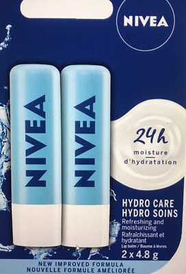 NIVEA LIP CARE BALM  24-hours Melt-In Series Original Pocket Sized 4.8g