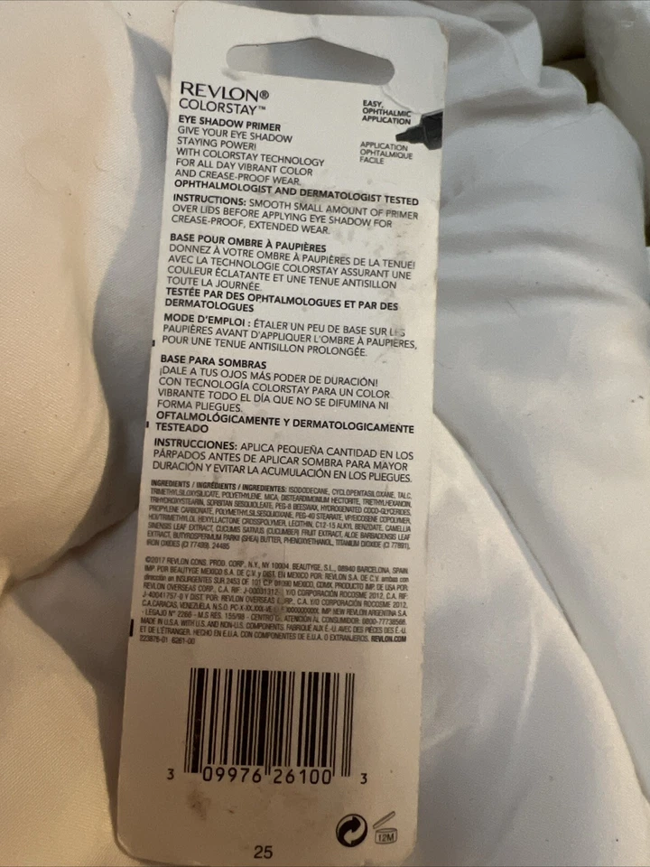 REVLON COLORSTAY EYE SHADOW PRIMER W/ SHEA BUTTER CARE 100 UNIVERSAL SHADE - Image 2 of 2