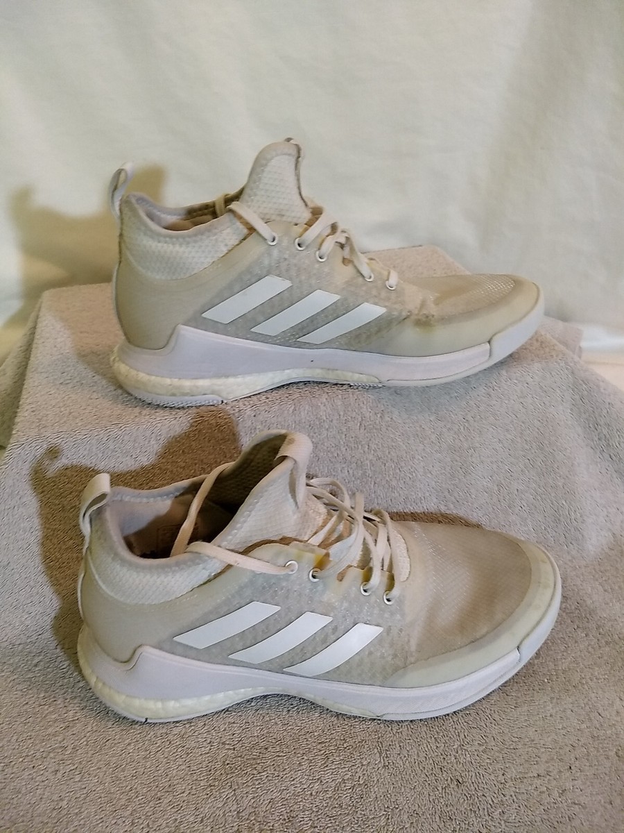 Adidas (WMNS) Crazyflight Cloud White Mid Volleyball Shoes, Size: 8.5  #ZZ20+6 | eBay