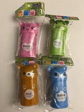 Dong Yang Happy Sharpener with Eraser Set of 4 