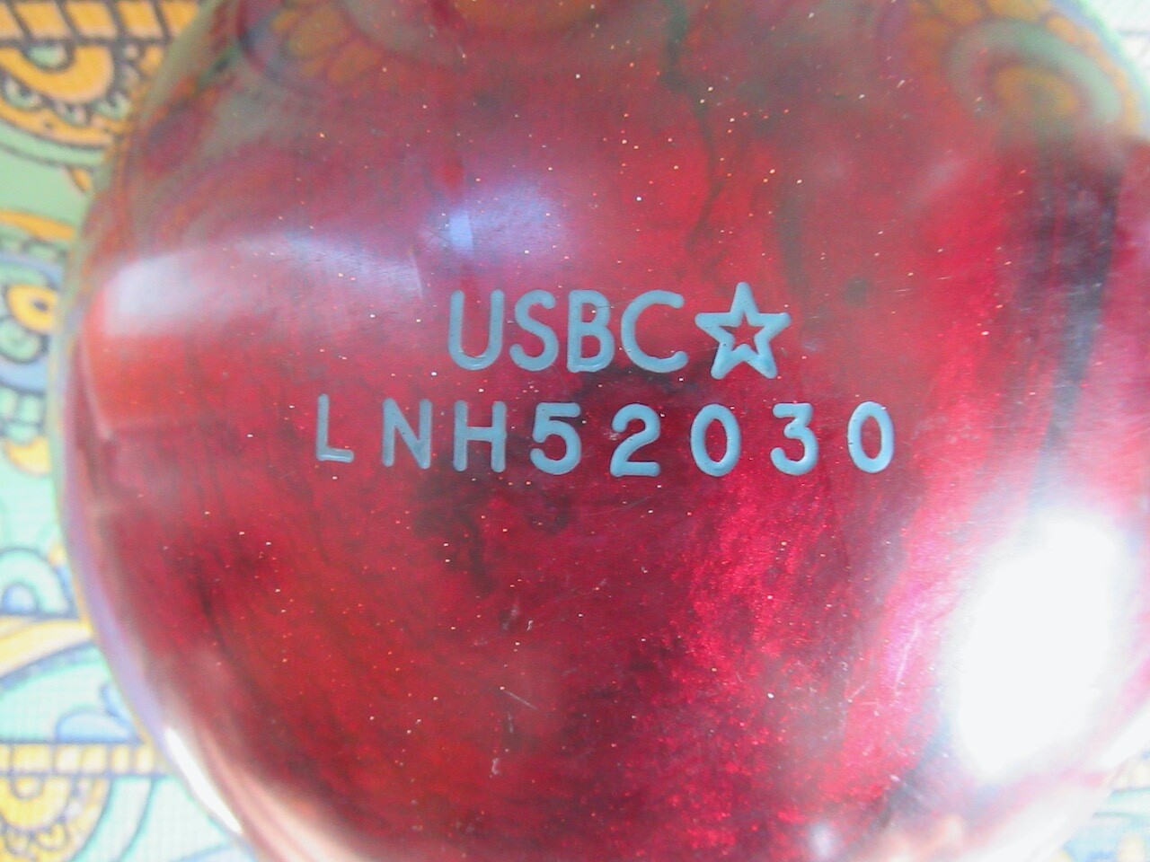 14 lb. Track Proof Bowling Ball Lightly Used RH Layout eBay