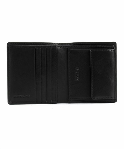 GUESS New Boston Small Billfold Coin Wallet Black - Imagen 2 de 3
