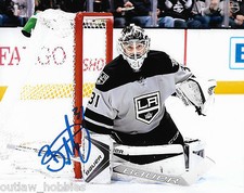 Los Angeles Kings Peter Budaj Signed Autographed 8x10 Photo COA 