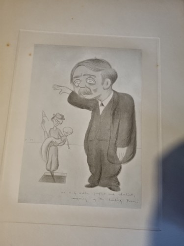 A book of Caricatures By Max Beerbohm. Loose leaves. HB DJ 1st edition 1907 - Picture 19 of 24