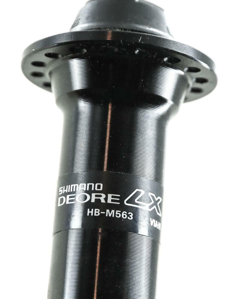 Shimano DEORE LX フロントハブ HB-M564 36H 黒 NEW Shimano Deore LX HB-M564 36H Front Hub Rim Brake Black