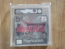 Metal Gear Solid ps1 VGA 80 Sony PlayStation Konami video game New (PAL)