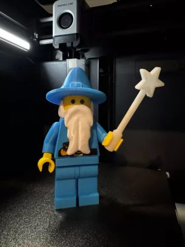3D Printed LEGO Inspired  -MAJISTO WIZARD  9"  FIGURE