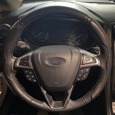 1538cm Car Steering Wheel Cover No-slip Abs Accessories Carbon For Ford Fusion 1538cm Car Steering Wheel Cover No-slip Abs Accessories Carbon For Ford Fusion