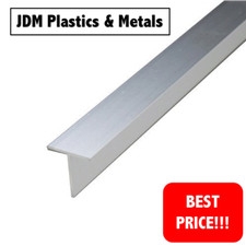 Aluminium Tee Section Extruded Bar - All Sizes / Lengths 50mm - 1000mm