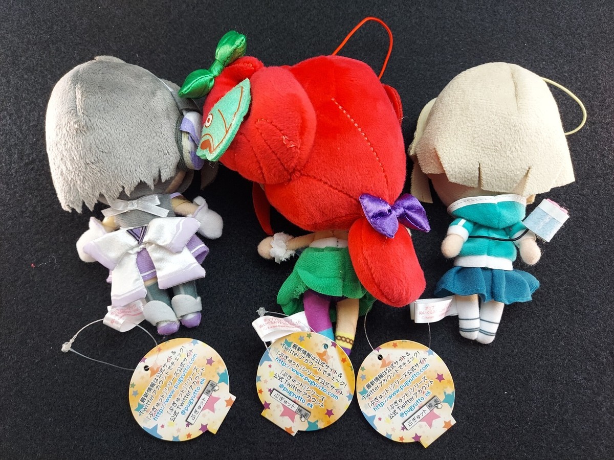 ミュージシャン NOA  PLUSH DOLL Pop'n Music Plush mascot Figure Pugyutto Vol.10 nia & kaorin
