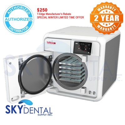 Tuttnauer T-Edge 10'' Fully Automatic Autoclave (Ez Series) Class S