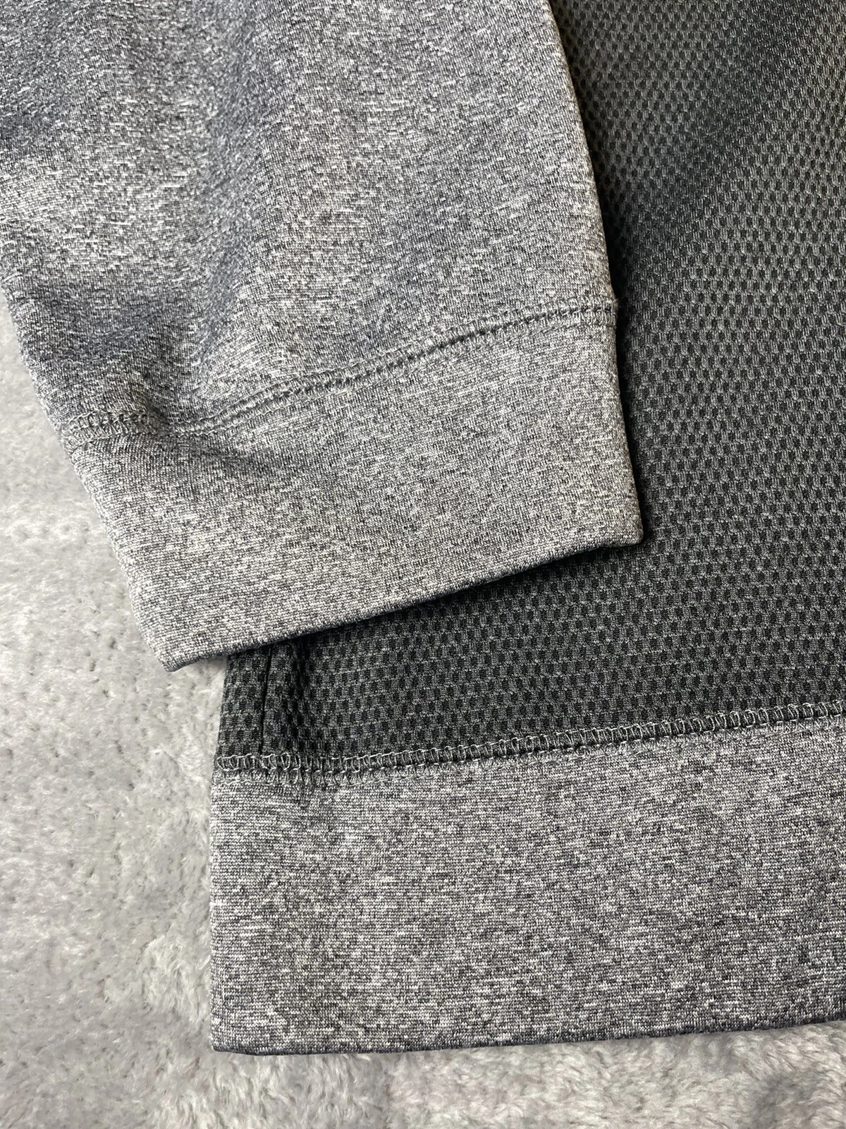 VETEMENTS Felpa con cappuccio uomo Louisville Cardinals ProEdge By Knights Apparel grigio rosso XL USATA IN OTTIME CONDIZIONI