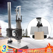 Manual Leather Hole Puncher Hand Punching Machine Press Punch Tool Leather Craft