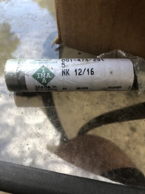 Ina Group Of 5pcs NK12/16 Bearing Needle  NEW IN BOX Fast Free Shipping In Usa