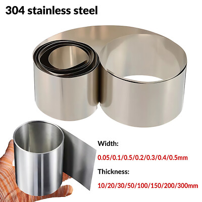 DryiC Stainless Steel Foil Sheet - 0.12mm Thick, 12.7mm Wide, 5 Meter Roll For Gaskets & Crafts - View #10