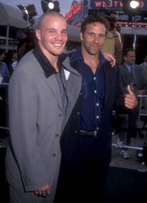Dylan Bruno and Chris Bruno during 