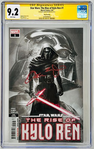 CGC Signature Series 9.2 Star Wars: The Rise of Kylo Ren #1 Adam Driver Auto