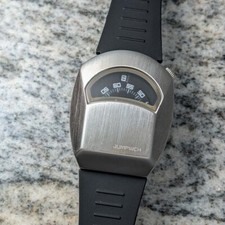 JUMPWCH Jump Hour Watch Black