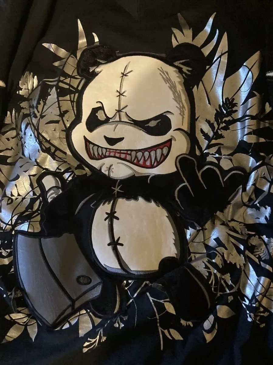 Men s Dussault Furious 4 Killer Panda Silver Foil XXL Rare Discontinued 400 Made