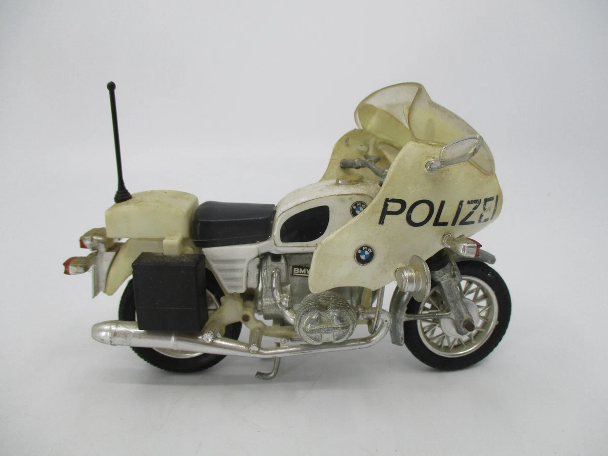 MOTO BMW R75 ELEPHANT SIDE CAR TONKA POLISTIL 1:15 dans sa boite d'origine - Jeux & Jouets