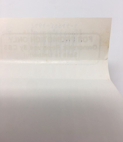 BOB DYLAN “Real Live” PROMO Only Cassette Tape 80s Columbia FCT 39944 Demo NFS - Picture 8 of 8