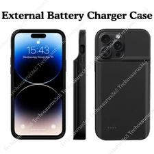 Battery Case for iPhone XR 11 12 13 14 15 16 Power Bank Charging Charger Cover
