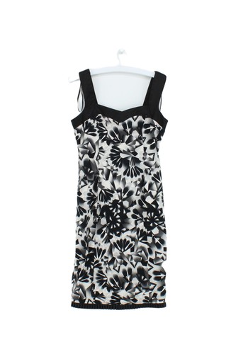 Star By Julien Macdonald Women's Mini Dress UK 10 Black 100% Cotton