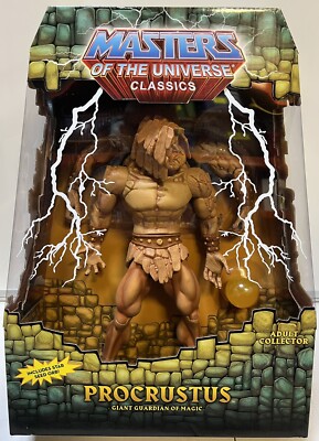 未開封 MOTUC Procrustus プロクラスタス 輸送箱付フィギュア Masters of the Universe Classics MOTUC PROCRUSTUS Giant Guardian