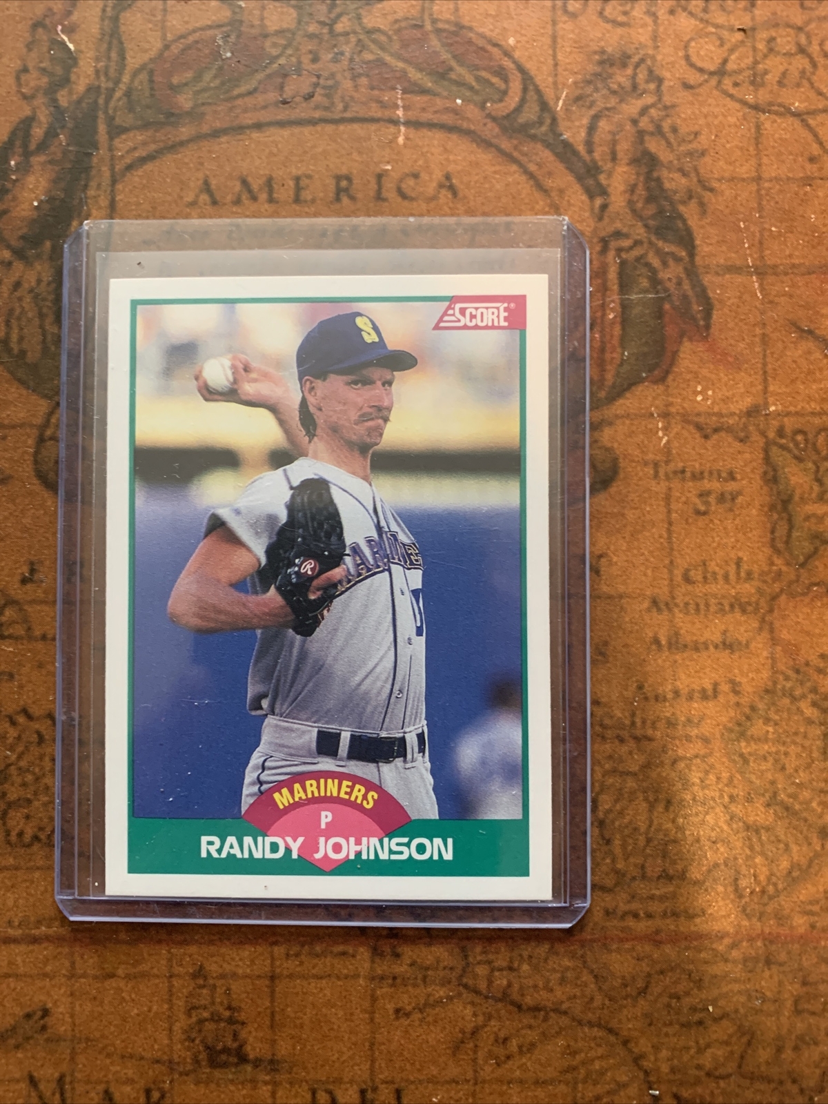 1989 Score Rookie/Traded Randy Johnson Seattle Mariners #77T Baseball Card