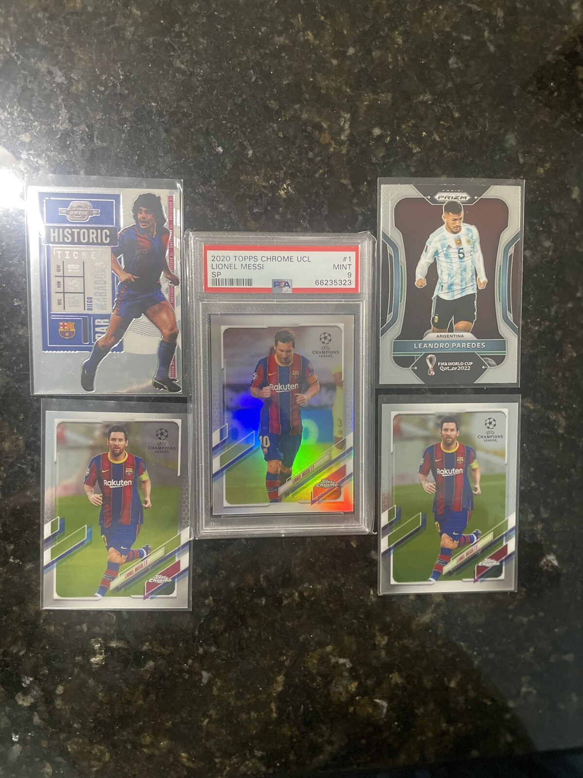 2020-21 TOPPS CHROME UCL 1 LIONEL MESSI VARIATION SP Argentina Maradona 🇦🇷🔥