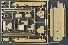 Tamiya 1/35th Scale French Char Bi bis - Parts Tree D from Kit No. 35282
