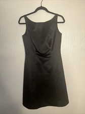 Davids Bridal Boatneck Black Dress Size 6