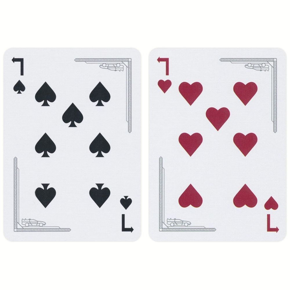 BICYCLE BACK TO THE FUTURE PLAYING CARDS DECK POKER SIZE AIR CUSHION USPCC  NEW | eBay