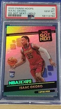 Isaac Okoro - 2020 Panini Hoops We Got Next Holo RC   PSA 10