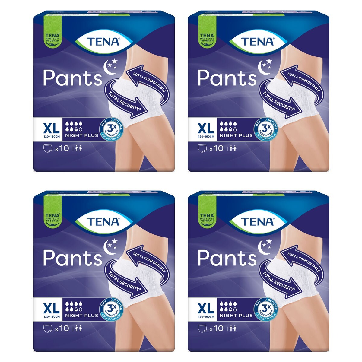 Tena Pants Plus Night XL 10Pz - - - Immagine 2