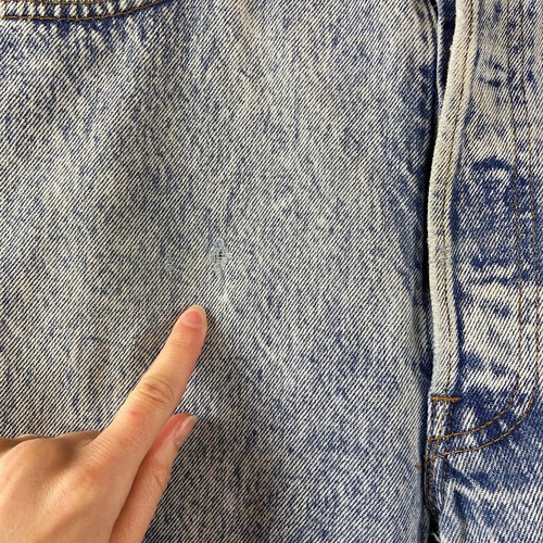 Vintage 90s Light Acid Wash USA Levis 501s Button Fly Jeans 33x29 - Picture 3 of 10