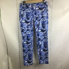 Lilly Pulitzer Women  s Kelly Skinny High Tide You  re The Zest Ankle Pants Sz. 2