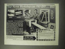 1990 Foley-Belsaw Planer-Molder-Sander-Saw Ad - Your home workshop can pay-off