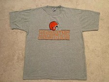 Vintage 1990's Cleveland Browns Mens T-shirt Sz XL Russell Authentic Made in USA