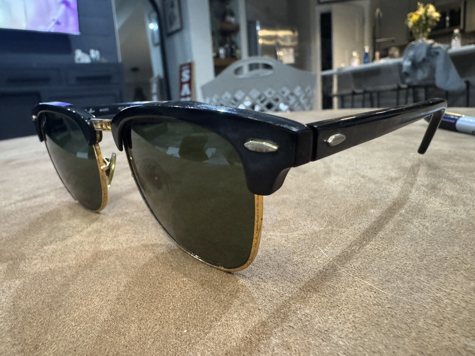 RAY-BAN CLUBMASTER CLASSIC MODEL CODE RB3016 901/… - image 7