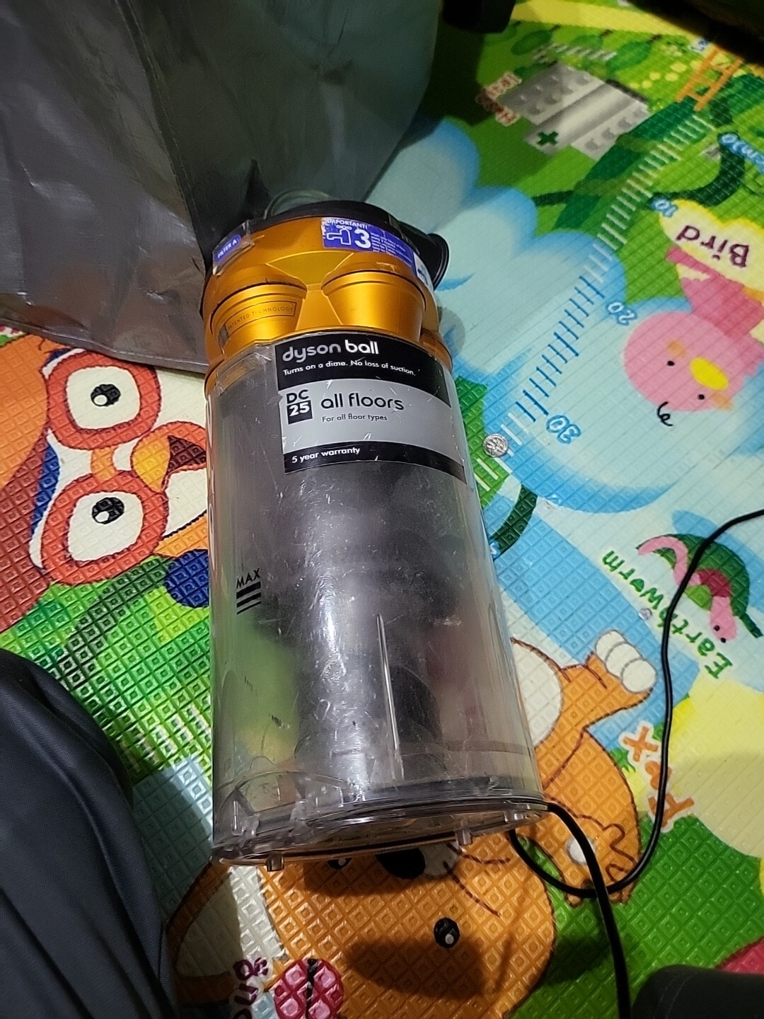 Dyson DC25 Upright Vacuum Dirt Canister Replacement Part with Filter