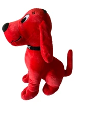 Weighted Clifford Dog with 3 lbs, Plush Stuffed Animal, washable buddy, autistic