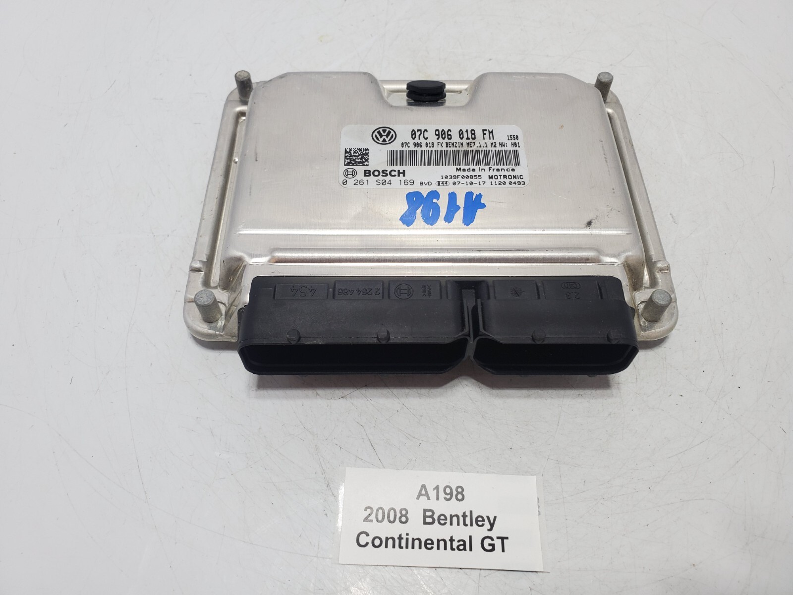 ✅ 03-12 OEM Bentley Continental GT GTC 6.0L W12 Engine Control Module ECU ECM